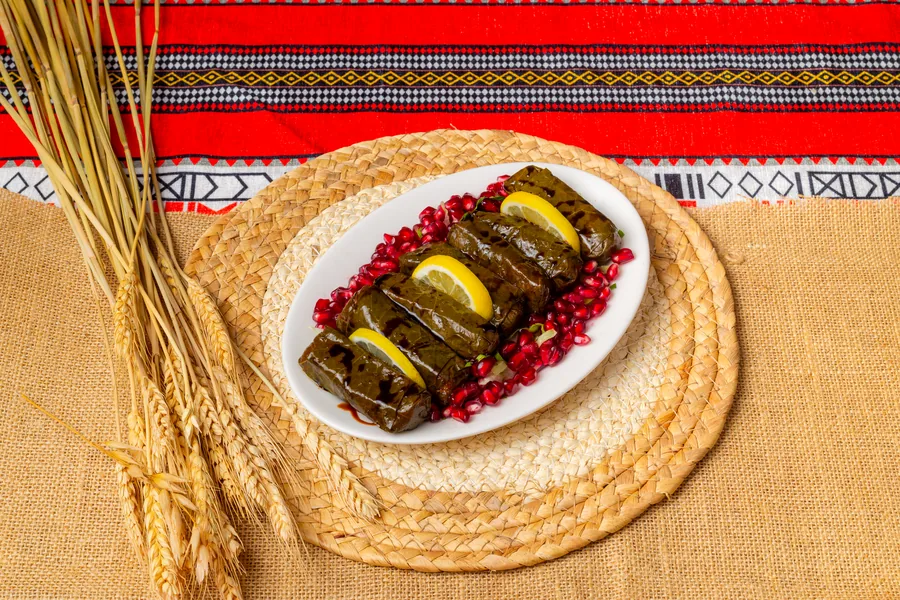 Stuffed Grape Leaves at Mandi Aldeera