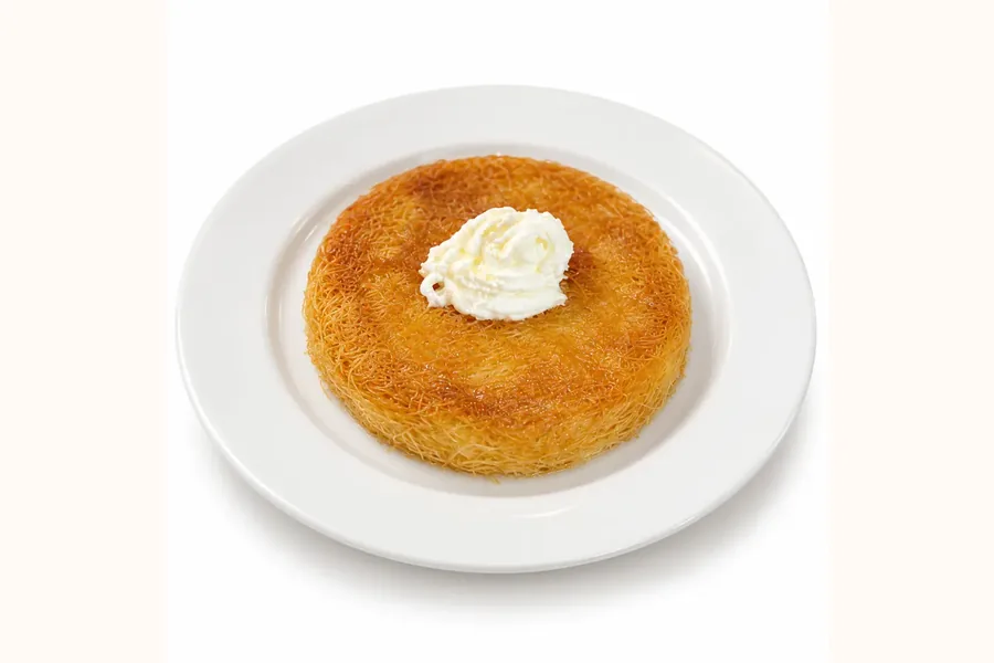 Kunafa with Cream at Mandi Aldeera