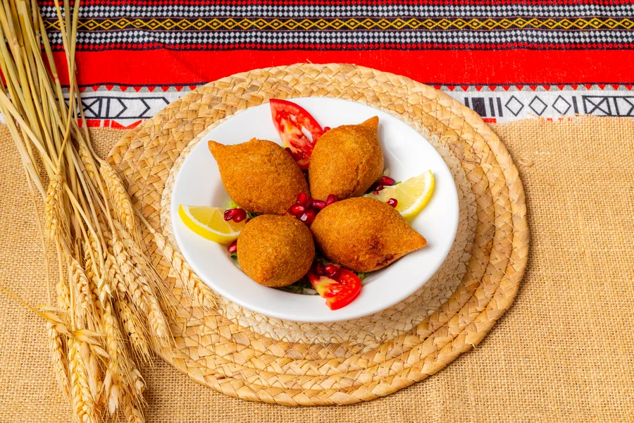 Fried Kebbeh at Mandi Aldeera