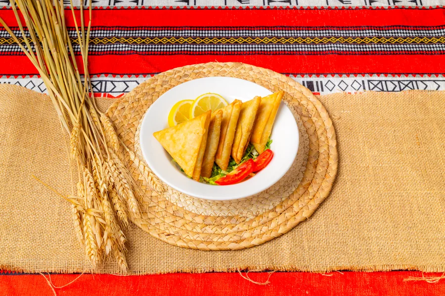 Sambosa Vegetable at Mandi Aldeera