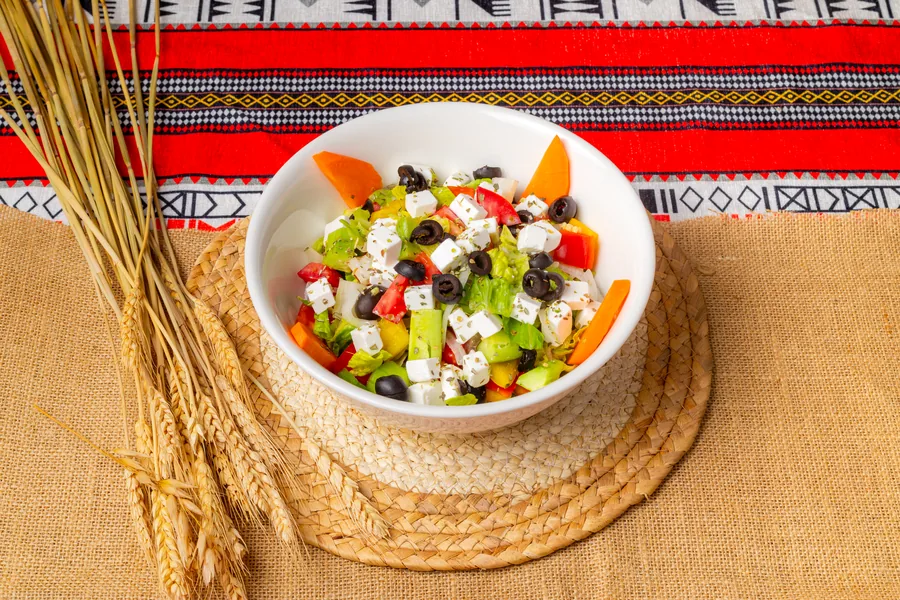 Greek Salad at Mandi Aldeera