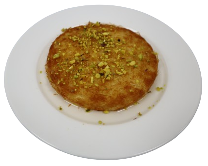 كنافة عربية تقليدية بالمكسرات - مطعم مندي الديرة